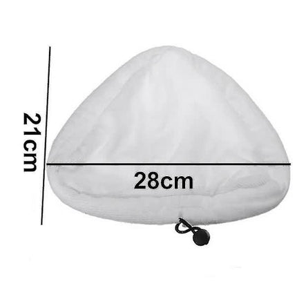 Compatible with H2O X5 Microfiber Steam Mop Pads 6-Pack Washable Replacement.
