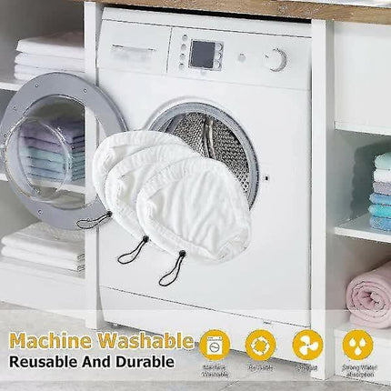 Compatible with H2O X5 Microfiber Steam Mop Pads 6-Pack Washable Replacement.
