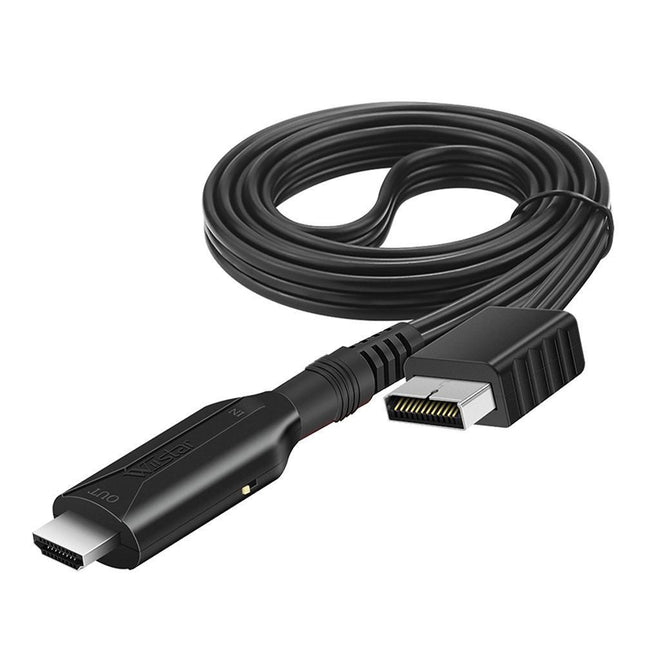 PS2 to HDMI Adapter Cable with RCA AV HD Output Compatible with Playstation 2.