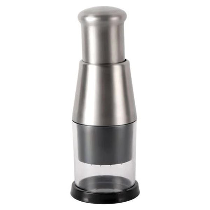 Garlic Press Handheld Food Chopper and Dicer.