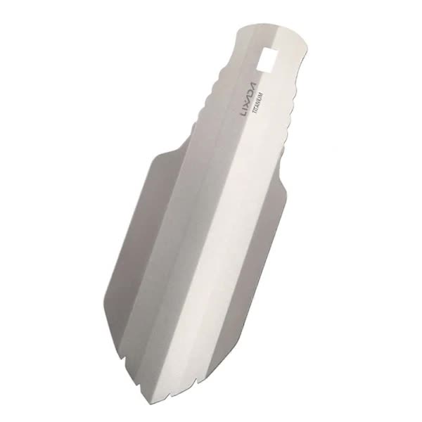 Lixada Titanium Garden Hand Shovel for Outdoor Camping Hiking Backpacking.