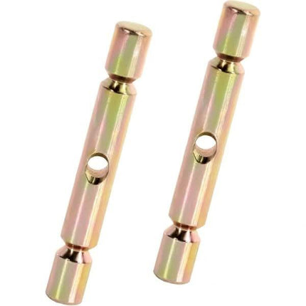 Polaris ATV Snow Plow Pro Scissor Pins Replacement 2-Pack Compatible with Glacier Plough.