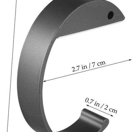 2Pcs Handbag Hook Portable Table Backpack Holder Non Slip Hanging Hooks for Desk for Home Office Cafes Compact Purse Hanger Organizer.