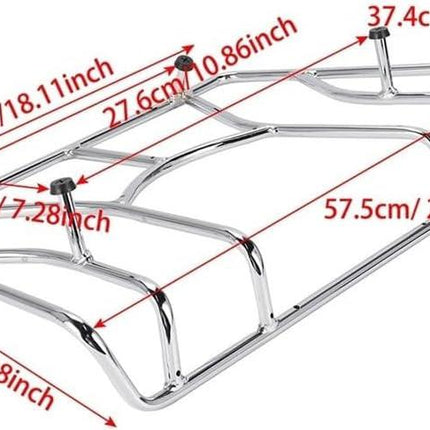 Luggage Bracket Rear Motorcycle Accessories Luggage Rack Rear Luggage Rack Tour Trunk Rack for 2010-2018 for ca&n-am for Spyder RT SM6.