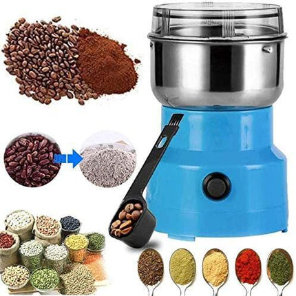 Multifunction Smash Machine Grinder, Ultra Fine Dry Food Grinder, Electric High-Speed Kitchen Mill for Spice/Herb/Cereal/Beans/Pet Food..