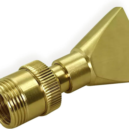 Fountain Nozzle Heads, Fan-shaped or Flat Fountain Nozzle Heads for Garden or Park Pond & Fountain Pool F-P1-S2 (3/4 Inch - DN20).
