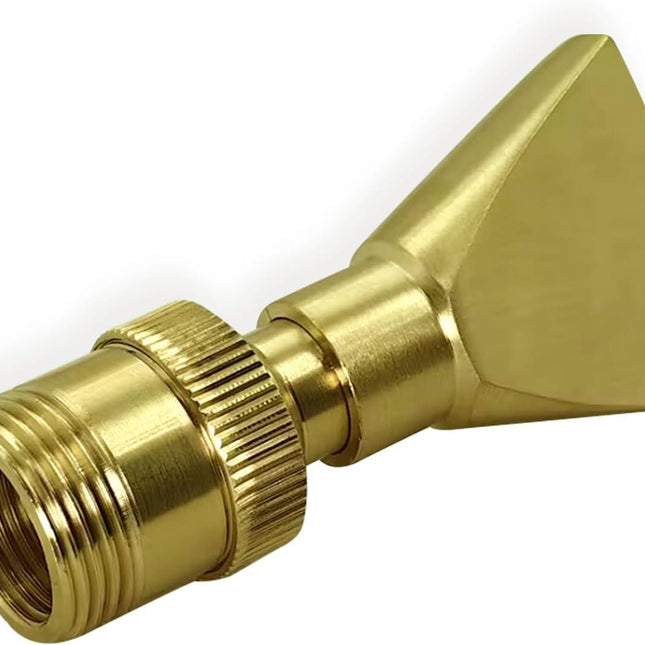 Fountain Nozzle Heads, Fan-shaped or Flat Fountain Nozzle Heads for Garden or Park Pond & Fountain Pool F-P1-S2 (3/4 Inch - DN20).