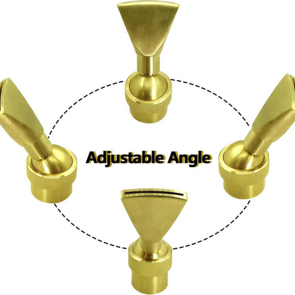 Fountain Nozzle Heads, Fan-shaped or Flat Fountain Nozzle Heads for Garden or Park Pond & Fountain Pool F-P1-S2 (3/4 Inch - DN20).