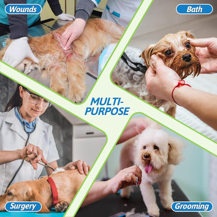 Soft Dog Cone for Dogs After Surgery, Breathable Dog Cones for Large Medium Small Dogs and Cats Anti-Lick Protective Wound,Adjustable Dog Recovery Cone Collar, Elizabethan Collar for Pet (M).