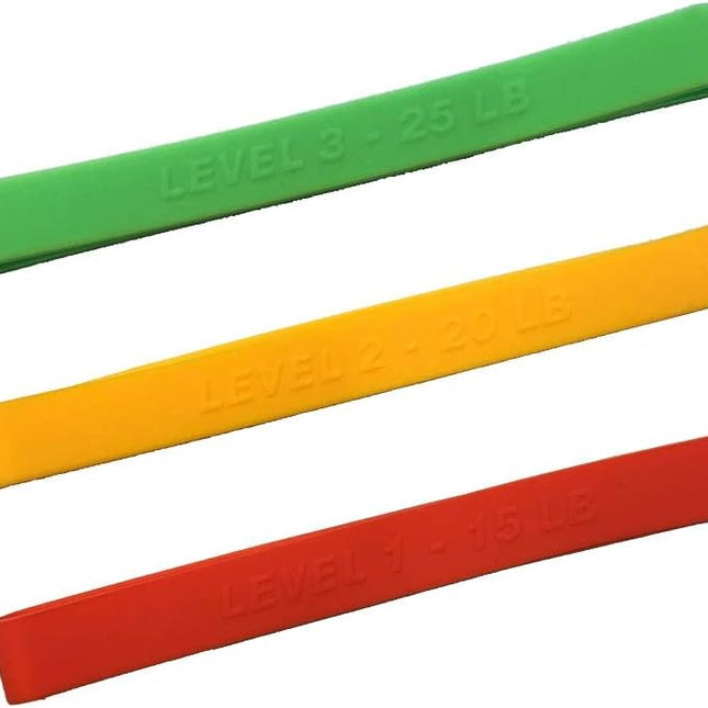 3 Pack Power Resistance Band Fit for Upper Body Wonder Arm Workout Fitness Machine