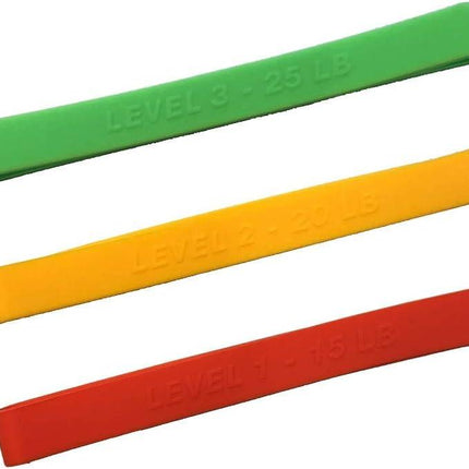 3 Pack Power Resistance Band Fit for Upper Body Wonder Arm Workout Fitness Machine.