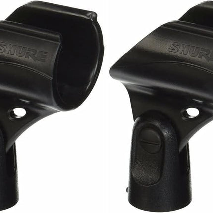 2 Pack Mic Holder for Shure WA371 Wireless Microphone Clip Replacement Handheld.