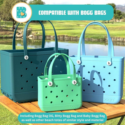 4-Pack Replacement Buttons with B for Bogg Bag Handle Strap..
