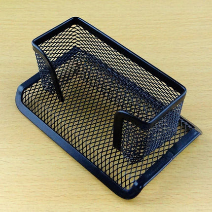 4 Pcs Desktop Mesh Business Card Holder Memo Holder for School Office Desk.