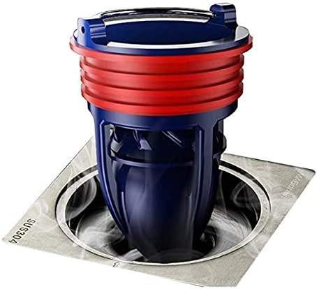 Shower Floor Drain Backflow Preventer One Way Drain Valve Sewer Core Patented Magnetic Drainage Insert Drain Plug(1.5-1.77in Hole) (Suitable for Tube Depth 2.56-4.13in) (Depth 2.56in).
