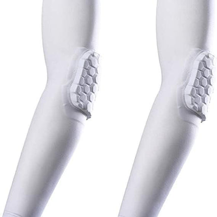 Elbow Pads, Basketball Shooter Sleeves, Collision Avoidance Hex Padded Elbow for Volleyball Football Baseball Cycling.