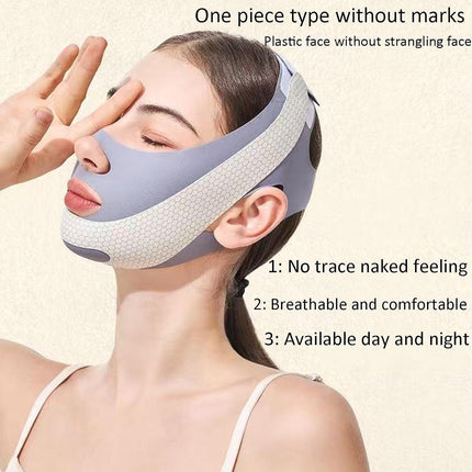V Line Lifting Mask Chin Strap For Sleeping Reusable，Face Lift Tape Face Slimmer For Women，Jaw Trainer（Pink. Black. Blue）Variety Of Options.(Pink,2PCS).