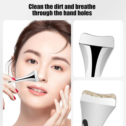 Blackhead Remover Tools, Pore Spatula, Nose Pore Scraper Manual Blackhead Squeezing Tool, Face Spatula for Men and Women.