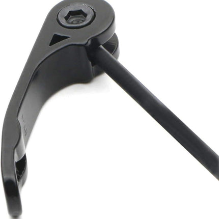 Road Mountain Bicycle MTB Wheel Hub Front and Rear Skewers Quick Release Skewer Clip Bolt Lever Axle QR 145/180 mm, a Pair.