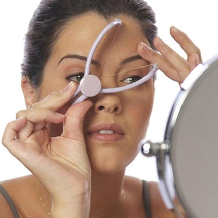 Facial Hair Remover Hair Spring Threading Epilator Lip Eyebrows Smooth Removal Shytmv.