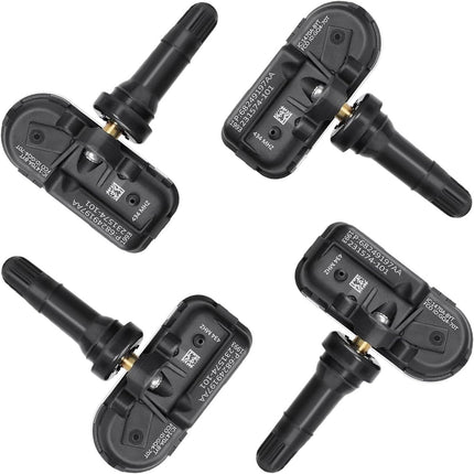 68249197AA TPMS Sensor Dodger RAM, 4-Pack 434MHz Tire Pressure Monitoring System Sensors Compatible with 2014-2018 Dodge Ram 1500 2500 3500 Jeep Cherokee Replaces 68239720AA 68157568AA.