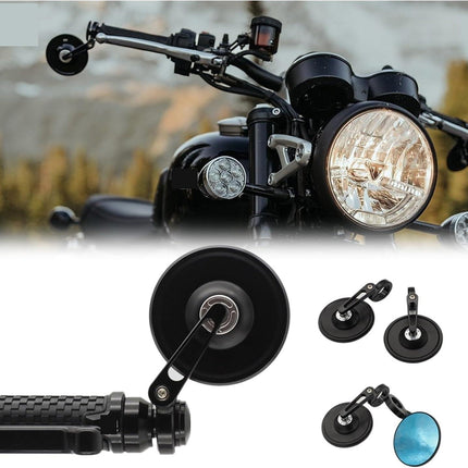 Motorcycle Rear View Mirror Motorcycle Bar End Mirror For Triumph Scrambler Bobber For Bonneville Street Twin Speed Twin Speedmaster 1200 XC XE 900 T120 T100.