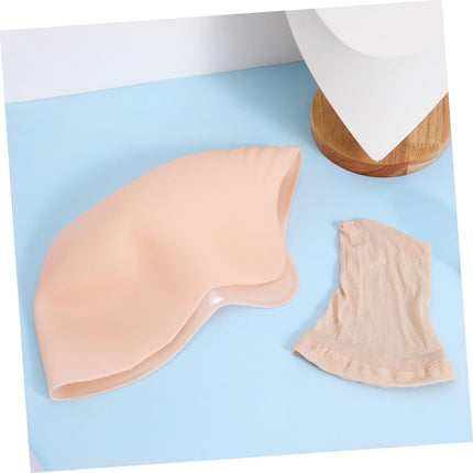 Makeup Latex Bald Cap Head Cover for Women Men for Halloween Cosplay and Costume Parties Quick Application Nonslip Fit for Wigs.