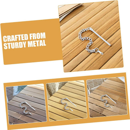 3pcs Reliable Steel Fixing Accessories for Garden Patio Parasols Compatibility for Support.