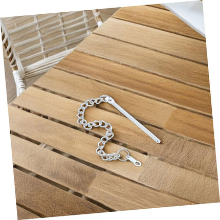 3pcs Reliable Steel Fixing Accessories for Garden Patio Parasols Compatibility for Support.