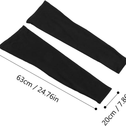 1Pair Thermal Cycling Leg Warmers for Men Women Fleece Lined Knee Sleeves for Outdoor Sports Compression Support for Running Biking Relief Calf Sleeves.
