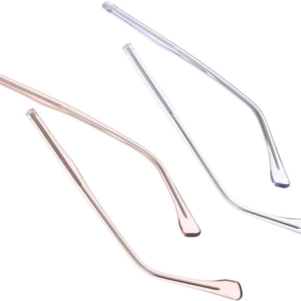 2Sets Glasses Arm Replacement Eyewear Frame Legs for Stylish Spectacle Repair Lightweight Durable Design for Comfort for Any Occasion.