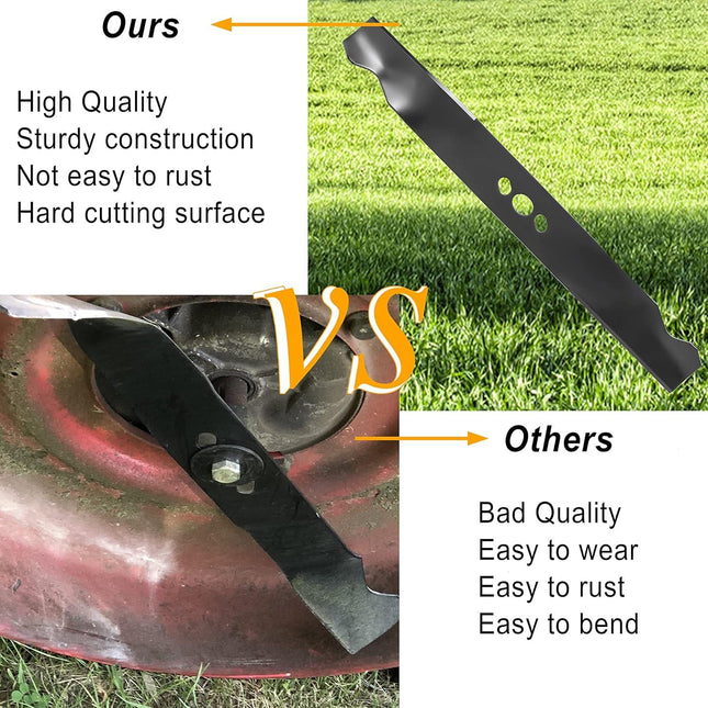 2105300125A Blade 1 Pack, MNA152505 MNA152701 Lawn Mower Blade Compatible with Hyper Tough 20 Inch Mower Blade.