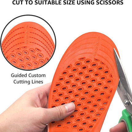 Arch Support Insoles, Relief from Plantar Fasciitis, Metatarsal and Heel Pain, Comfortable Breathable Shoe Inserts, Shock Absorption for Women and Kids (Small).