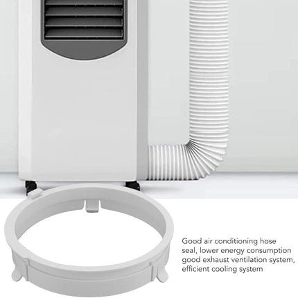 Air Conditioner Hose Connector, ABS Adjustable Exhaust Duct Interface Fitting Adapter for Midea 1.5P Mobile Air Conditioner KYR 35.