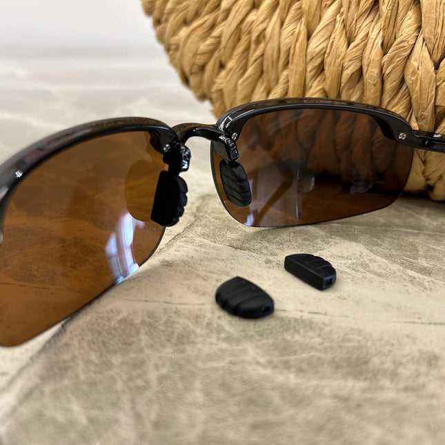 2Pair Maui Jim Sunglasses Nose Pads Replacement Martini Sport Sunglasses Nose Pads,Silicone Push on Nose Pads Eyeglasses Accessories.