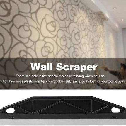 Paint Trim Guard, Cutting in Tools for Painting, Multi-Purpose Straight Edge Tool Paint Guide Painter's Trim Guard Stainless Steel Paint Shield for Paint Guide & Measurement(Black).
