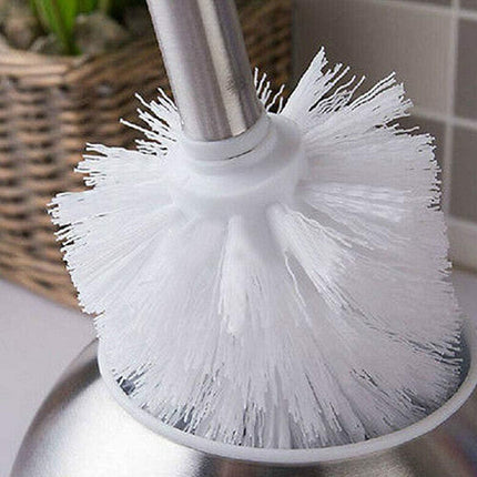 2pcs Toilet Bowl Brush Replacement Head, Universal Toilet Brush Head, Plastic Replacement Toilet Bowl Brush Head, Hotel Home Cleaning Tool Fit for Most of Cleaning Holders.