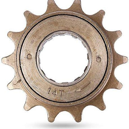Single Speed Freewheel 14T Single Speed Freewheel Flywheel Bike Accessory for Mountain Road Folding.