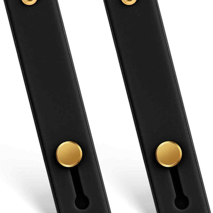 2 Pcs Phone Loop Finger Holder Universal Phone Strap Portable Phone Grip Phone Finger Strap Loop for Phone Case Phone Holder for Hand Phone Grips for Back of Phone Suitable Most Mobile Phones(Black).