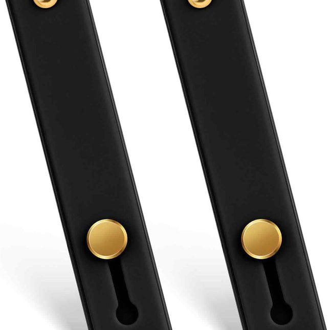 2 Pcs Phone Loop Finger Holder Universal Phone Strap Portable Phone Grip Phone Finger Strap Loop for Phone Case Phone Holder for Hand Phone Grips for Back of Phone Suitable Most Mobile Phones(Black).