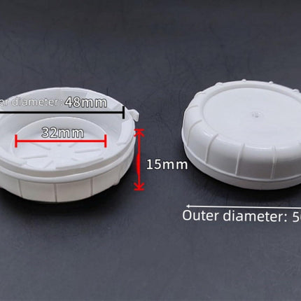 4 PCS Glass Bottle Replacement Caps with Tampered Evident Seal,48mm Diameter Bottle Lids Compatible With Stanpac & Libbey Milk Glass Bottles.Reusable,Long-Lasting and Easy to Clean Bottle Caps.