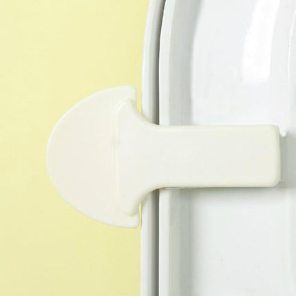 Toilet Seat Handle - Lift More, Less Mess -Easy Application 3 Pack White.