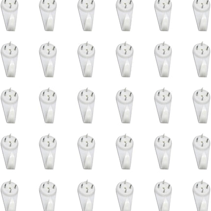 Concrete Wall Hooks，30pcs Invisible Nail Hangers, No Damage Wall Picture Hanger ， Powerful Concrete Hard Wall Drywall Picture Hooks Non-Trace Hanging Hook for Picture Photo Frame Clock Hangers.