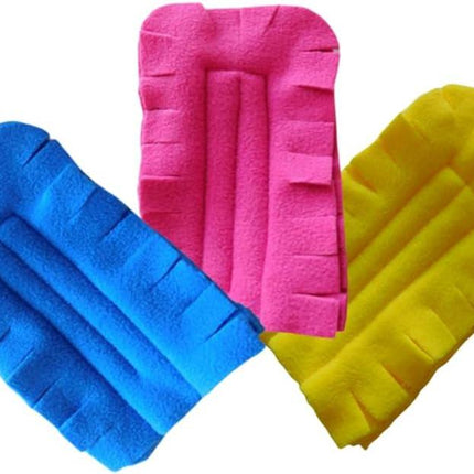 Hand Duster - Reusable, Dry Duster - 3-Pack (Rose red/Blue/Yellow).