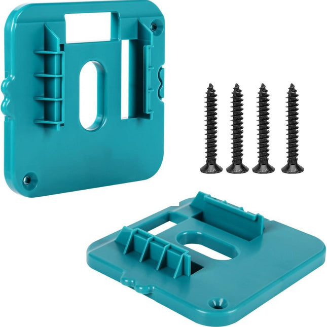 2 Pack m18 Battery Holder compatible with makita 18V Battery Mounts, compatible with makita tools, compatible with makita battery adapter, compatible with makita 18v tools.