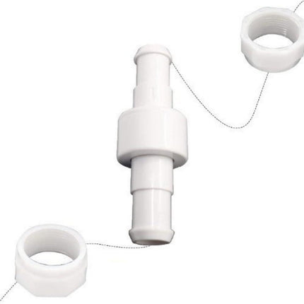 280, 380, 180 Pool Cleaner Hose Swivel D20 and Hose Nut D15 Combo Kit Replacement Suitable for Zodiac Polaris 280, 380, 180 Pool Cleaners (1 Pack).