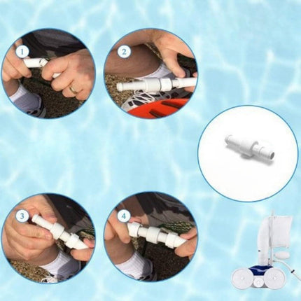 280, 380, 180 Pool Cleaner Hose Swivel D20 and Hose Nut D15 Combo Kit Replacement Suitable for Zodiac Polaris 280, 380, 180 Pool Cleaners (1 Pack).