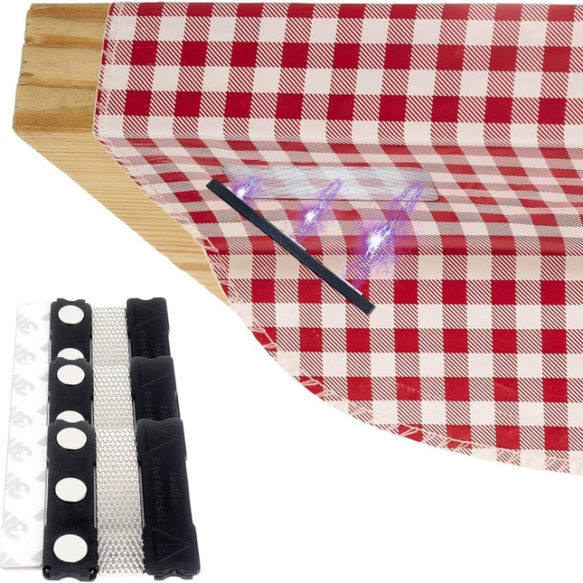Tablecloth Clips for Thick Tables 6 Pack, Invisible Magnets Picnic Table Cloth Holder Clip Indoor Outdoor Large Clamp for Dining Tables Bench Cover Party Restaurant Camping RV Essential Accessories.