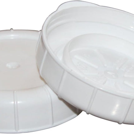 Glass Milk Bottle Caps - 12 Pack - Only Fits Milk Bottles with 48mm (1.87 inch) Tops, Snap On Lids.