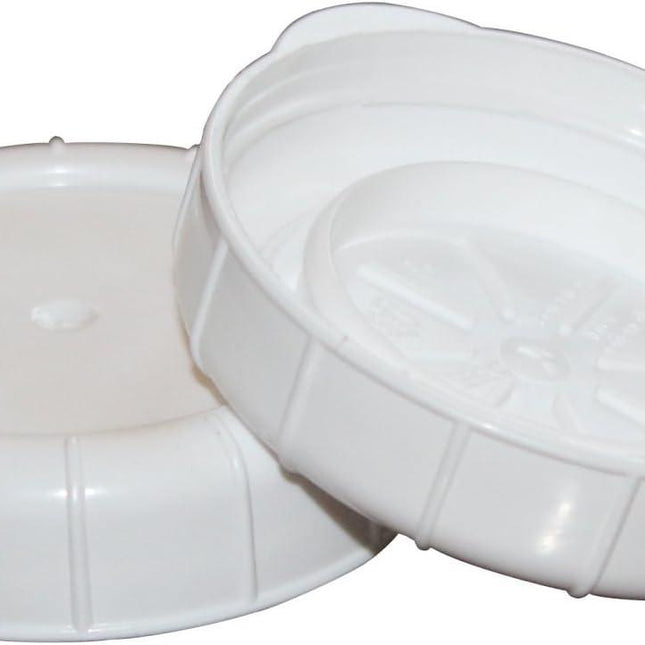 Glass Milk Bottle Caps - 12 Pack - Only Fits Milk Bottles with 48mm (1.87 inch) Tops, Snap On Lids.